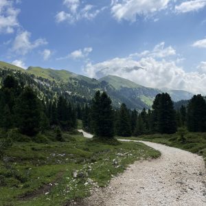 Aufstieg Karerpass